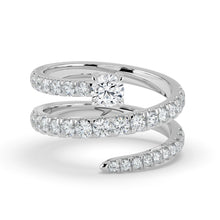 The Noa Ring - Diamond Wrap