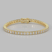 The Signature Tennis Bracelet – 360° Turntable View – The Jewel Concierge