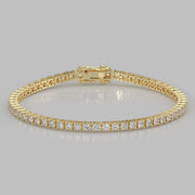 The Signature Tennis Bracelet – 360° Turntable View – The Jewel Concierge
