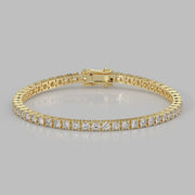 The Signature Tennis Bracelet – 360° Turntable View – The Jewel Concierge