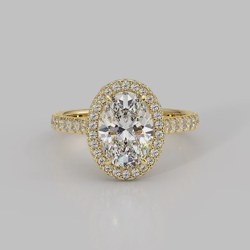 The Gemma Ring – 360° Turntable View – The Jewel Concierge